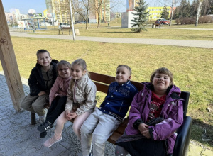 Wiosenny spacer Poziomek