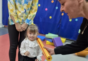 Maja pasowana na przedszkolaka.