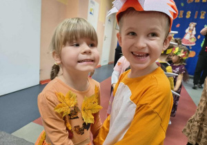Maja i Filip na balu.