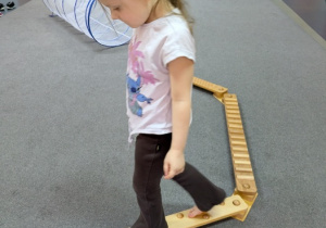 Tosia pokonuje trasę