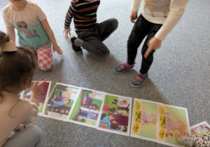 ustalanie kolejności historyjki